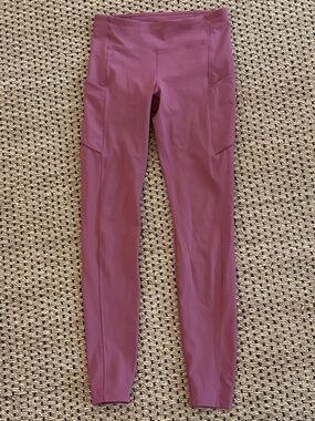 Lululemon Speed Up Tight 28" in Moss Rose  Full-On Luxtreme - Size 6